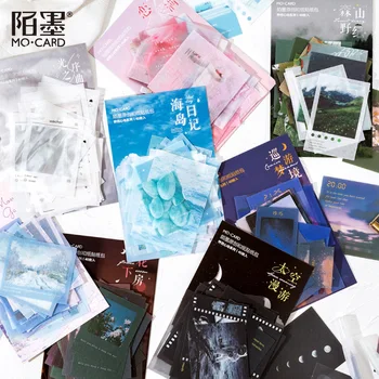 

20set/lot Kawaii Stationery Stickers ins wind universe Diary Planner Decorative Mobile Stickers Scrapbooking DIY Craft Stickers