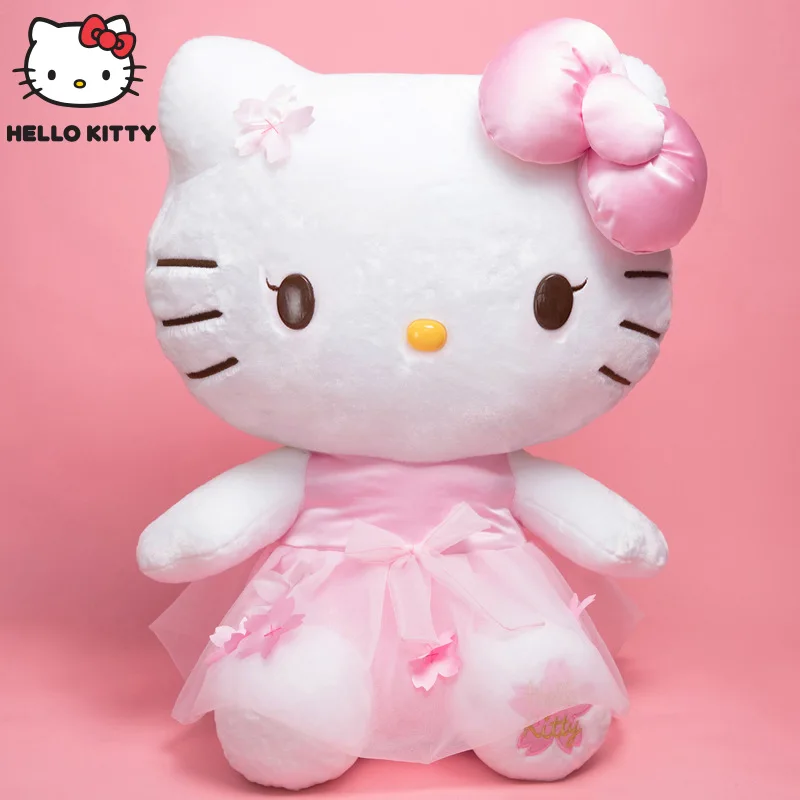 Новые продукты Роза hello kitty плюшевые игрушки большого размера hello kitty подлинный авторизованный подарок на день рождения