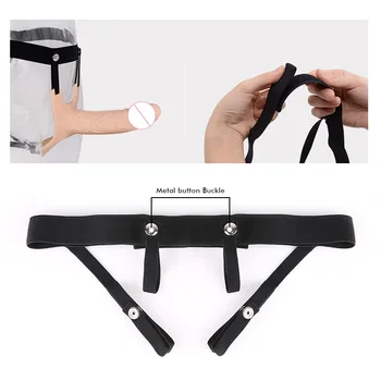 Strap-On Adjustable Dildo for Couples Harness Belt Realistic Sex Toys for Gays Anal Vagina Men Penis Adult Game Erotic Sex Shop 2