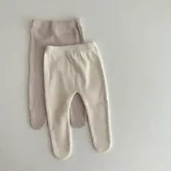 Collants simples en coton côtelé pour bébés, bas pour enfants, pantalons pour garçons et filles, nouvelle collection, 2020 