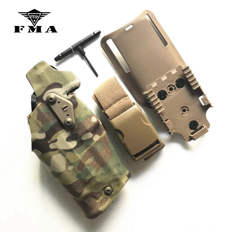 Кобура для пистолета FMA Glock17 X300 светильник тактическая световая кобура подходит