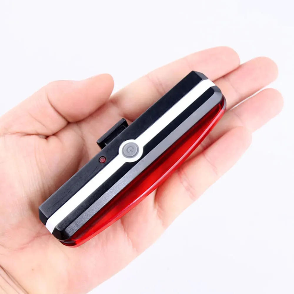 Задний фонарь портативный красный IPX5 USB перезаряжаемые уличный светодиодный прожектор задний фонарь Водонепроницаемый Предупреждение свет габаритные огни для велосипеда