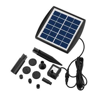 

2W Solar Powered Water Fountain Outdoor Patio Courtyard Landscape Decorative Waterproof Pump Fountain