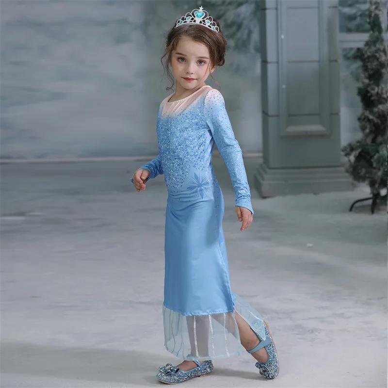 H0d09fde1c18d4b04b9532eff5d7c686c7 2019 Children Girl Snow White Dress for Girls Prom Princess Dress Kids Baby Gifts Intant Party Clothes Fancy Teenager Clothing