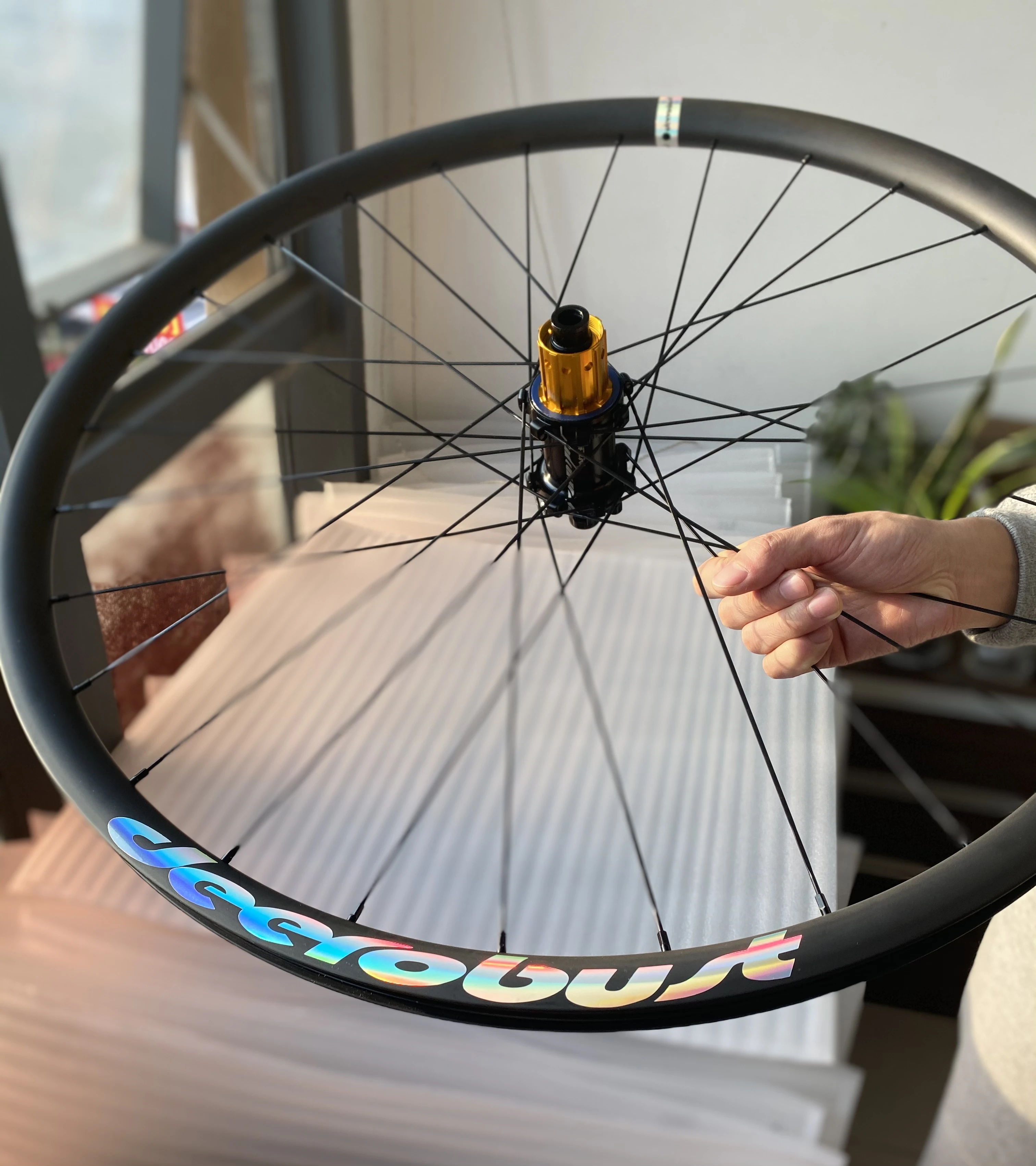 Карбоновый велосипед с прямой тягой 1250 г 29er MTB XC 24 мм x 30 29 дюймов 28H Lefty 1 0 2 задние