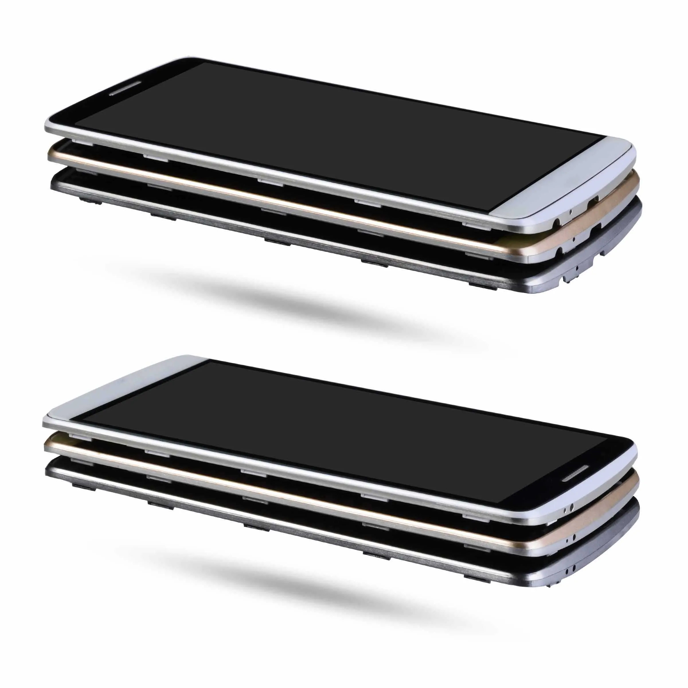 Дисплей для LG G3 LCD D850 D851 D855 в сборе с тачскрином на рамке Оригинал черный белый