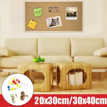 

Wood Wall Hanging Message Board Note Board Cork Frame Pin Message Notice Board For Home Office Shop Memo School Photo Background