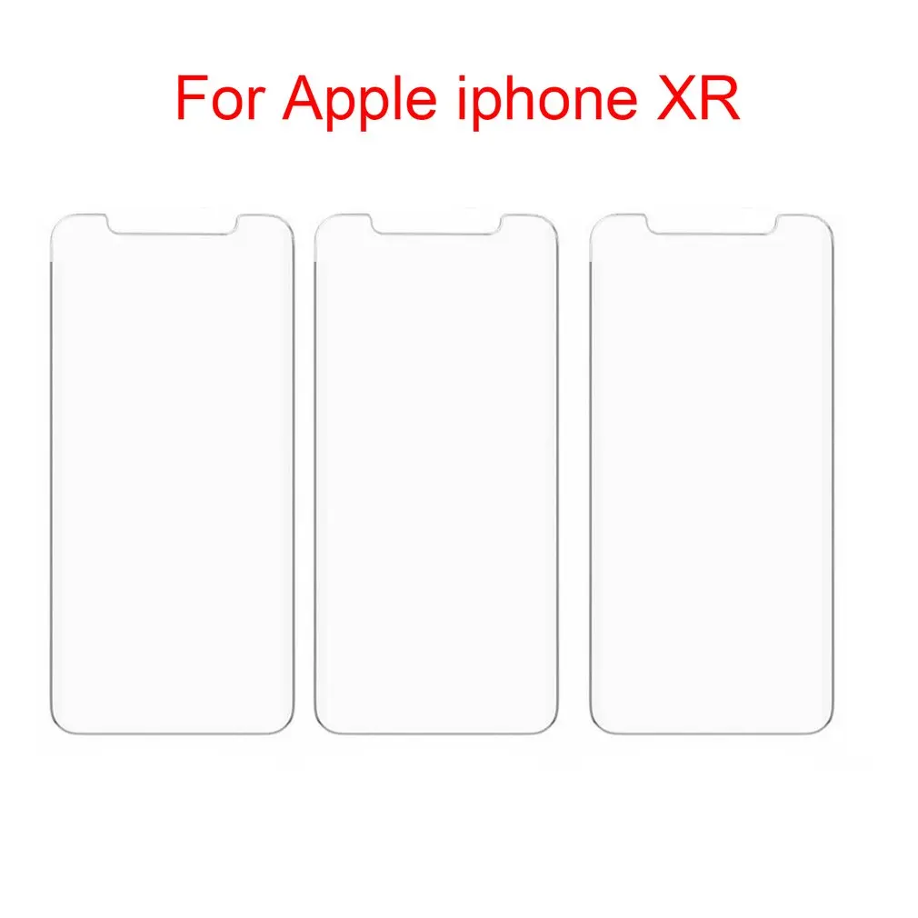 3 шт полное покрытие стекло для iPhone X XS Max XR закаленное стекло для iPhone 7 8 6 6s Plus 5 5S SE Защитная пленка для экрана - Цвет: iPhone XR