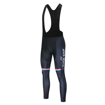

QUICK STEP Pro Team Cycling Clothing MTB Racing Clothes Long Sleeve Cycling Jersey Set Triathlon Breathable UV Men Cycling Kit