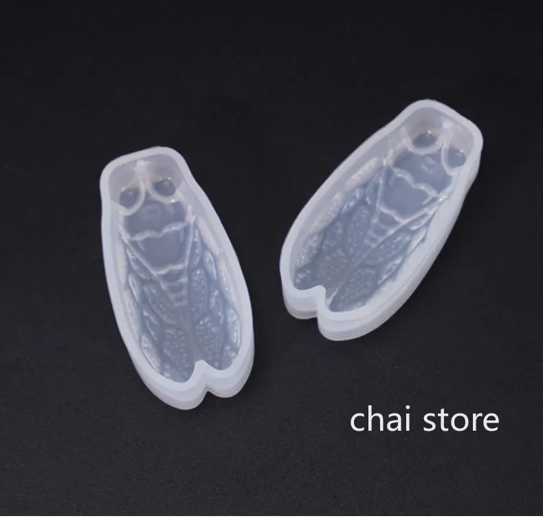 1PC Cicada Silicone Uv Jewelry Molds Pendant Jewelry Tools UV Resin Mold Jewelry Accessories