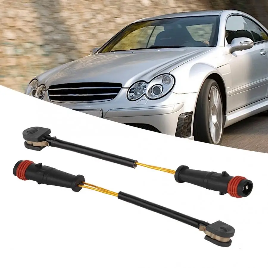 2 шт. износ тормозных колодок кабель сенсор подходит для Mercedes-Benz CLK63AMG 1715400617 автомобильные аксессуары