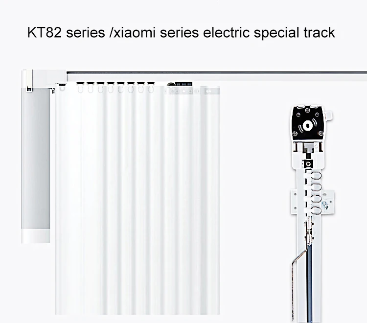 Original millet ultra-quiet electric curtain track for millet aqara / Dooya KT82 / DT82 motor,  for smart home for 2m or less
