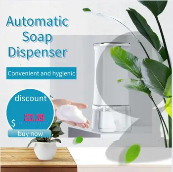 

Automatic Soap Dispenser Touchless Hand Sanitizer Bathroom Dispenser Smart Sensor Foam Liquid Soap Dispenser For Kitchen