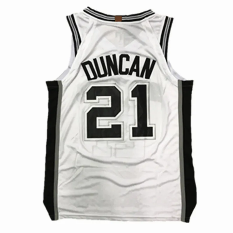 10 Demar DeRozan 20 Manu Ginobili Джерси 21 Tim Duncan 5 Dejounte Murray баскетбольные майки - Цвет: 2018 new