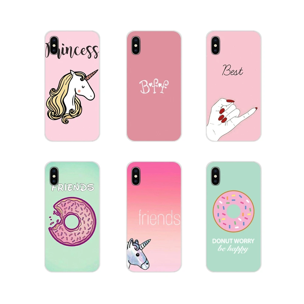 

Princess My Love Pair Best Friends Emoji For Xiaomi Mi4 Mi5 Mi5S Mi6 Mi A1 A2 5X 6X 8 9 Lite SE Pro Mi Max Mix 2 3 2S TPU Covers