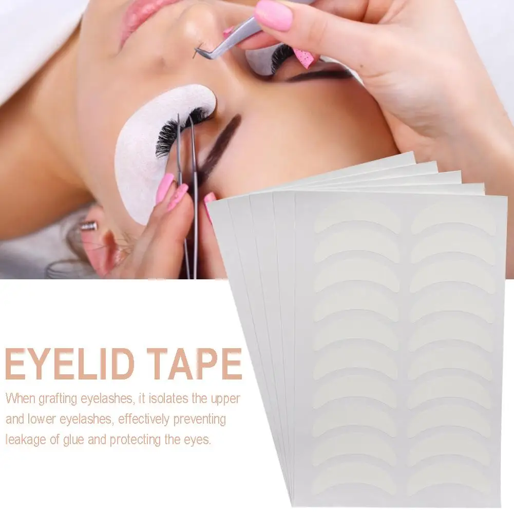 

100pc Eye Stickers 50 pairs Paper Patches Under Eye Pads For False Eyelash Extension Patches Eye Tips Sticker Wraps Make Up Tool