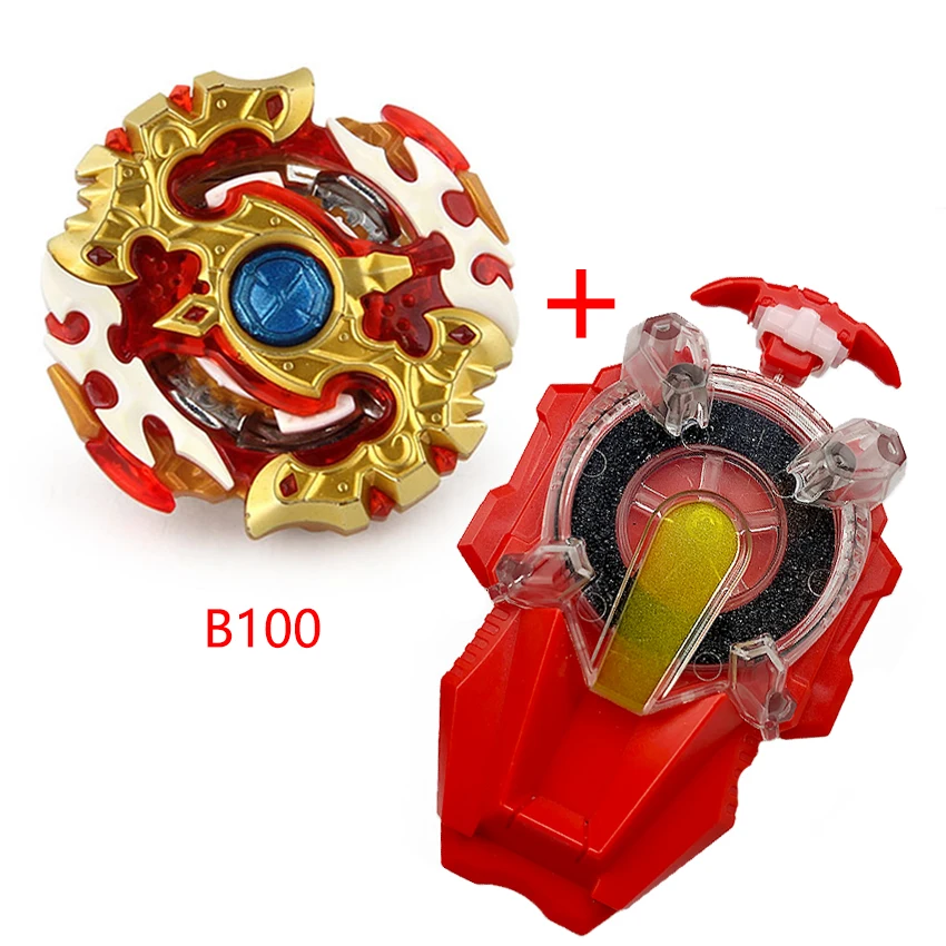 100beyblade+火石红黑发射器