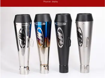 

51mm Motorcycle street car M4 modified horizon CB400 modified 600 exhaust 300 rear section tail throat exhaust pipe R6 z800 K8