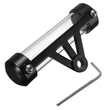 Новейшая мотоциклетная трубка налог-диск цилиндрический держатель рамка с отверткой водонепроницаемые настоящие Мотоциклетные аксессуары