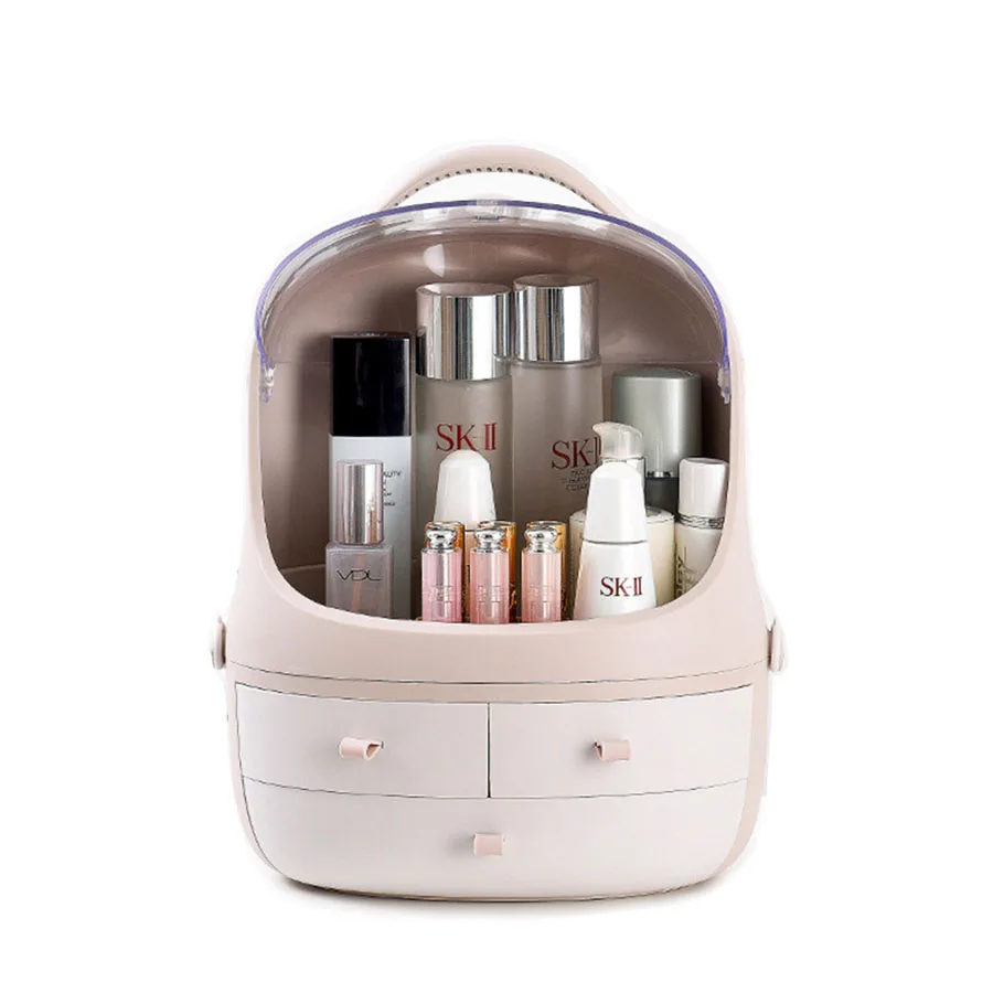 Large Novel Makeup Drawer Organizer Women Boxes Cosmetics Storage Box Female Jewelry Case Desktop Dresser Tidy | Дом и сад