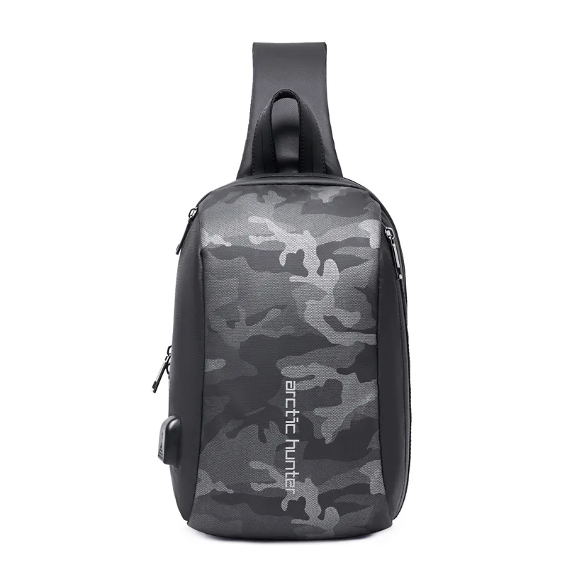 

men's chest bag shoulder bags oblique satchel large capacity multi-function small fashion Korean fashion cool men's bag
