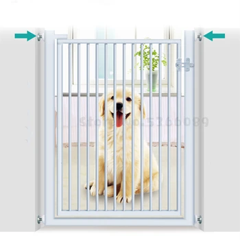 

Free Punch Pet Blocking Cat Dog Bar Fence Barrier Railing Anti-jumping Indoor Cagedog fence hamster fence