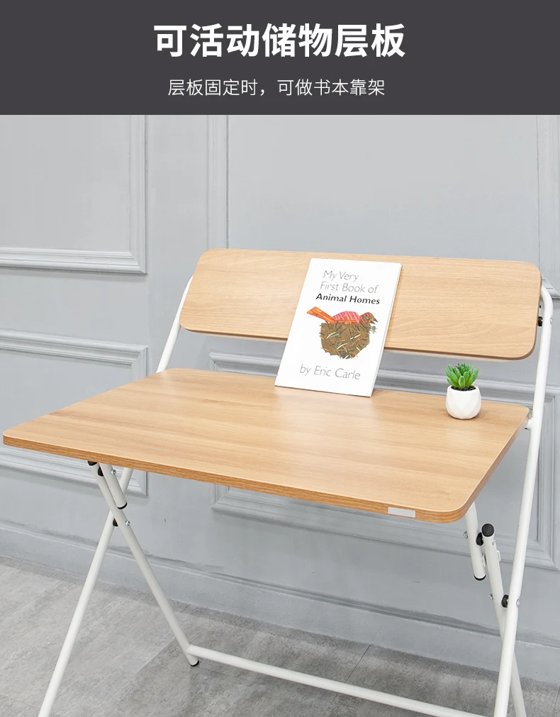 Folding table portable simple desk home learning desk small table folding outdoor dining table