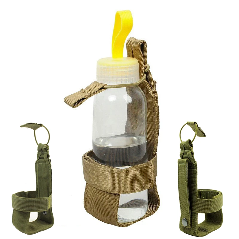 Тактическая бутылка для воды держатель сумки военная армия Кемпинг Туризм Охота столовый чайник поддерживающий ремень Сумка Портативные пакеты
