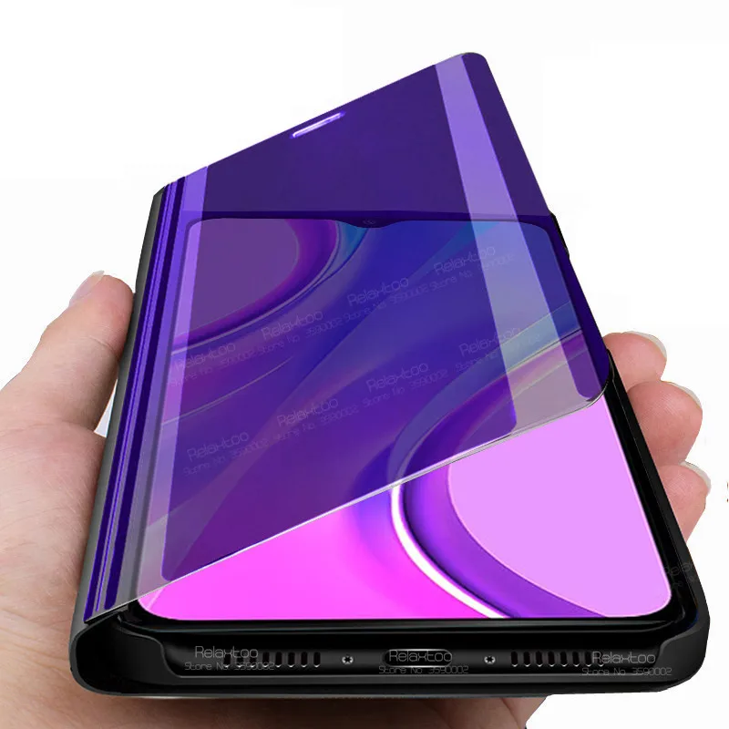 Умный зеркальный флип-чехол для телефона xiaomi redmi 9 redmy note s note9 pro max not redmi9