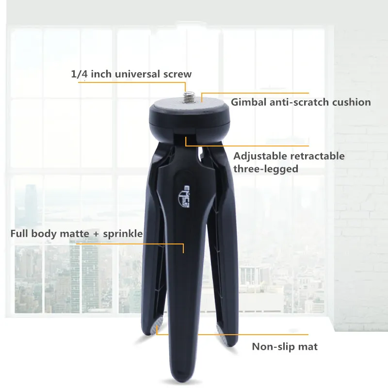 Desktop Tripod for DJI OSMO Mobile 2 Handheld Gimbal Phone Stabilizer Holder Stand Base with 14 inch Universal Screw-4