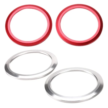 

Aluminium Alloy AC Vent Outlet Cover Trim Air Conditioning Decorative Ring Frame Sticker for Suzuki Jimny