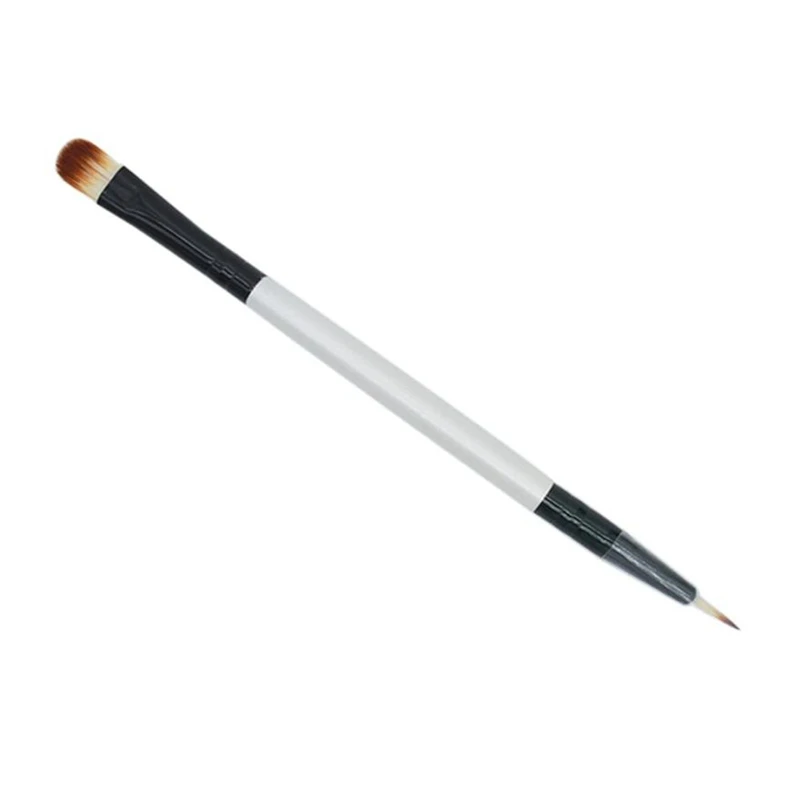 

Mei Nai Qi Cosmetics Multi-Function Makeup Brush Double Eyeliner Brush Lip Brush Beauty Makeup Tools