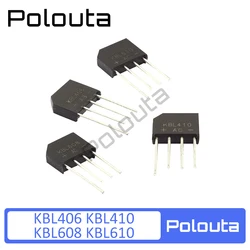 10 tamanhos de polouta kbl610 kbl410 kbl501, ponte retificadora, ponte plana, simistor completo, tomadas douradas