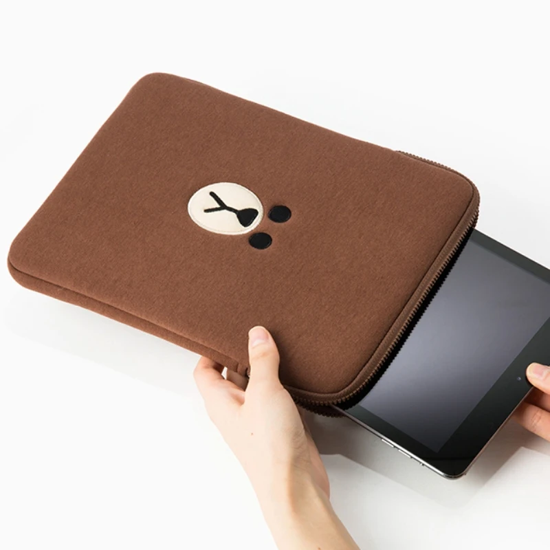 

ipad bag cute cartoon pro11 air4/3/2/1 10.9 10.8 10.5 10.2 surface go2 9.7 tablet protective sleeve liner bag