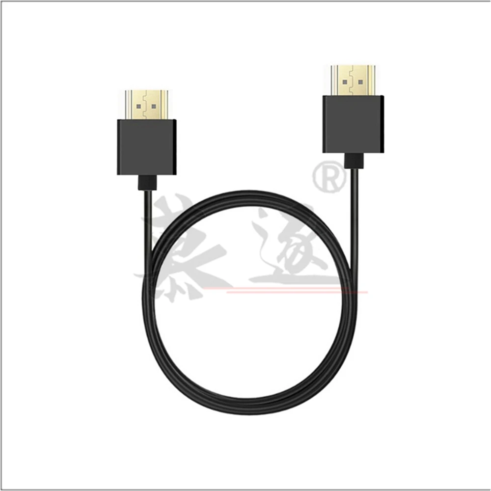 Ultra Slim High-Definition Flexible Cable - Super Soft, Thin Design, 2K/4K HD @ 60Hz
