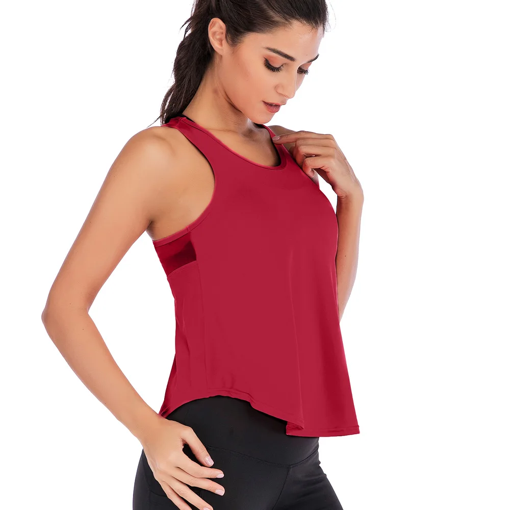 Летние топы Для женщин эластичные тонкие открытые бантик сплошной цвет без рукавов круглый вырез горловины с оборками сзади Разделение сетчатая ткань майки в стиле "Пэчворк"