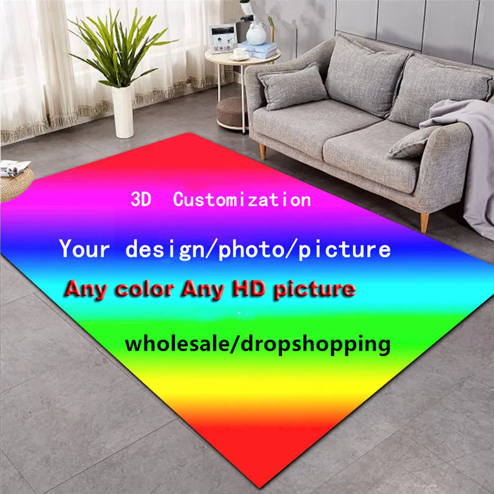 Индивидуальный брендовый коврик с логотипом ваша фотография/картина 3D