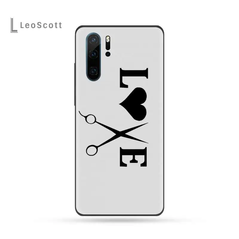 Стильный черный мягкий чехол из ТПУ для телефона Huawei P9 P10 P20 P30 Lite 2016 2017 2019 plus pro P