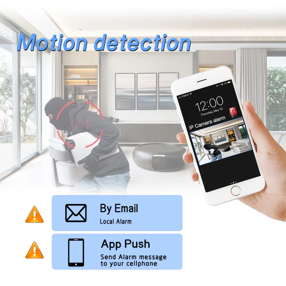 IP Camera Wifi 1080P Home Security Camera 2.0MP Night Vision Surveillance Record Smart P2P Mini Wifi Camera Motion Detect
