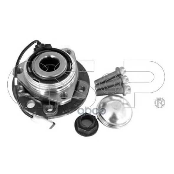 Ступица С Подшипником Opel Astra H/Zafira 04- Пер.(5 Отверстий) Gsp 9333070k GSP арт. 9333070K