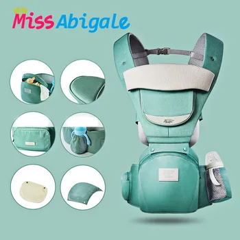

MissAbigale Ergonomic Kangaroo Backpack Baby Carrier Scarf Sling for Newborns Baby Accessories Carrying for Children
