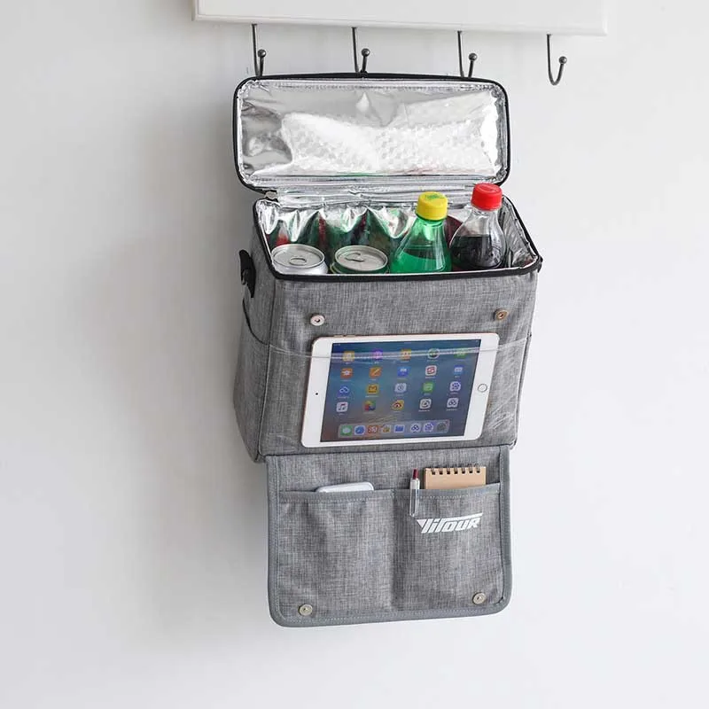 Оксфордская изолированная сумка для обедов Tote, переносная дорожная сумка для мужчин и женщин, для взрослых, горячая холодная еда, термоохладитель для автомобиля