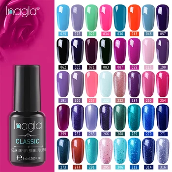 

Inagla Rough 115Color Nail Polish Hybrid Varnish Lucky Lacquer GelLak Gelpolish Semi Permanent Primer Enamel Soak Off Gel Nails