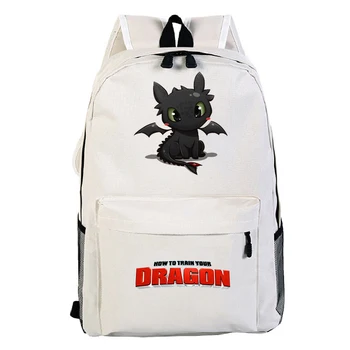 

Top Quality How to Train Your Dragon Backpack Students School Mochila Fashion Popular Pattern Boys Girls Back to College Bags