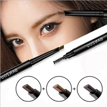 2020 eyebrow pencil double head rotating automatic waterproof eyebrow pencil 1 piece 5 color tattoo eyebrow pencil