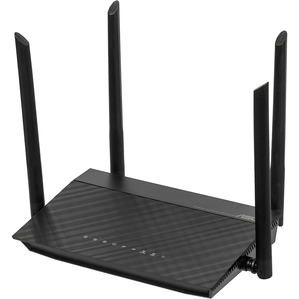 Беспроводной роутер ASUS RT-AC1200, черный