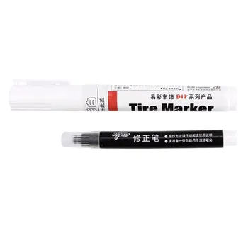

Permanent Tire Pen Tire Paint Pen Motorcycle Universal Tire Marker for Car Part Writing Supplies Cars for 2pcs