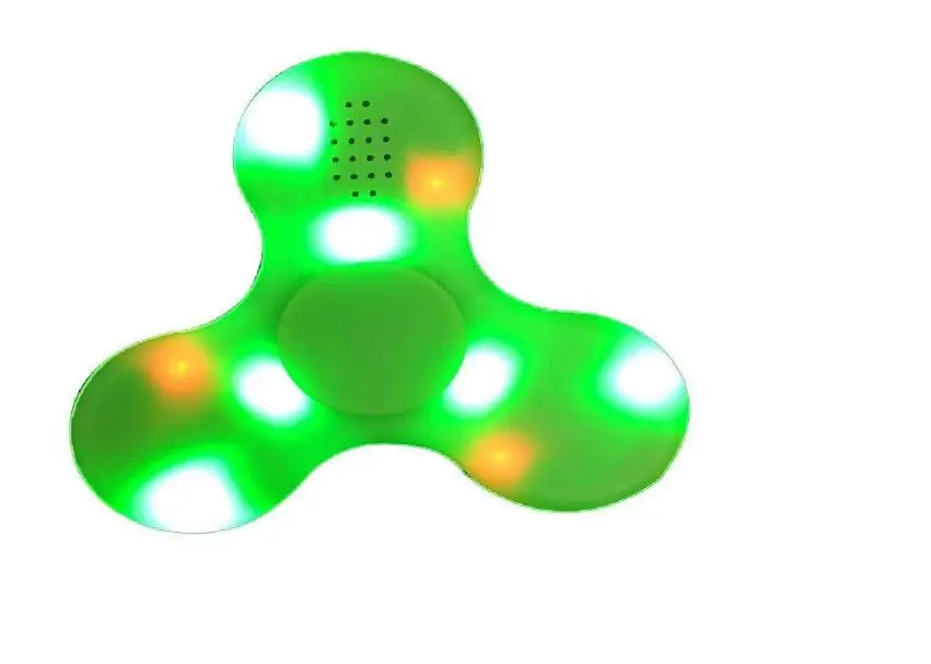 

Led Music Speakers Bluetooth Hand Spinner Fidget Toy Good Choice For Decompression Anxiety Finger Toys