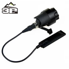 Тактический Night Evolution двойной переключатель в сборе XM07 двойной переключатель подсветка для оружия Натяжная станция по проводу+ Хвостовая крышка NE04043