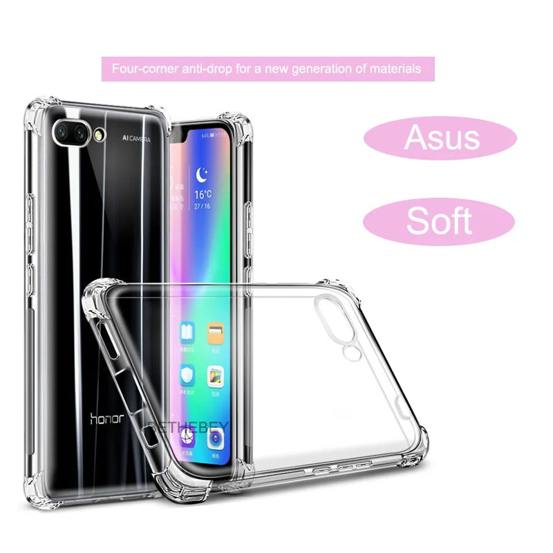 

Flexible Clear Airbag Trankproof Soft Case for Asus Zenfone ZB555KL ZB570TL ZF 4 Selfie Max pro ZB552KL Live Go Case Cover Phone